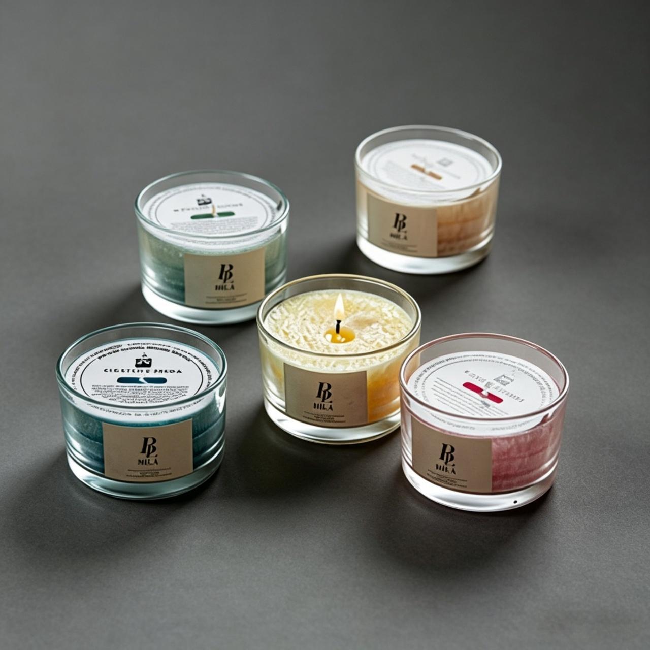 BILA Custom Handmade Scented Candles Natural Plant Wax Long-Lasting Aroma Pollution-free